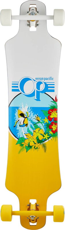 Longboard Ocean Pacific Double Drop 39" White